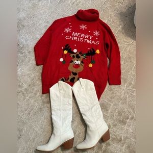 Christmas sweater/ Dress